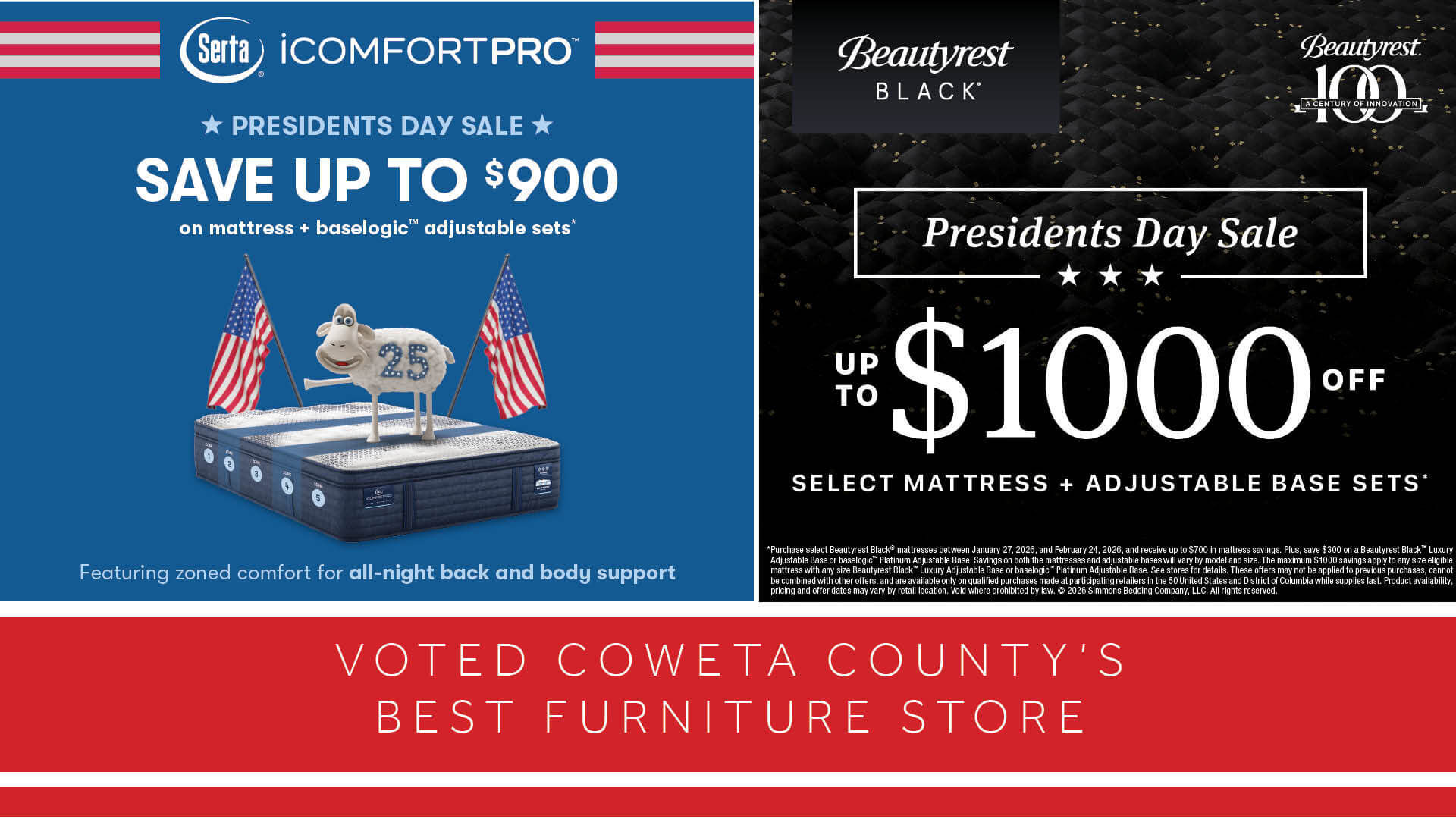 Knox Presidents Day Mattress Desktop Rotator 21jmco65p