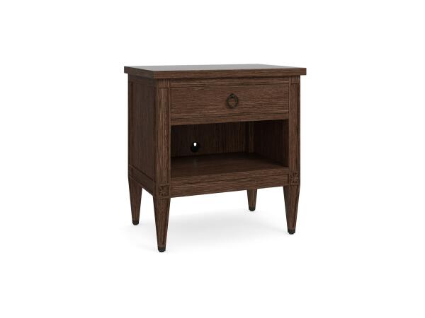 Charlotte Bedside Table Chairside Tables Bassett Furniture