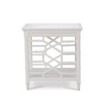 Grosvenor End Table in True White - Image 2