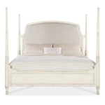 Americana Americana King Upholstered Poster Bed - Image 4