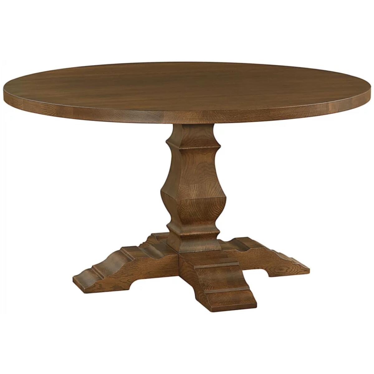 Tavern Oak Round Dining Table Dining Tables Bassett Furniture 2 Tavern Oak Round Dining Table Dining Tables Bassett Furniture 2