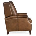 RC Collin Manual Push Back Recliner Recliners Dark Wood 11