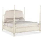 Americana Americana King Upholstered Poster Bed
