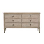 Charlotte Nightstand in Washed Elm Nightstands Bassett Furniture 3