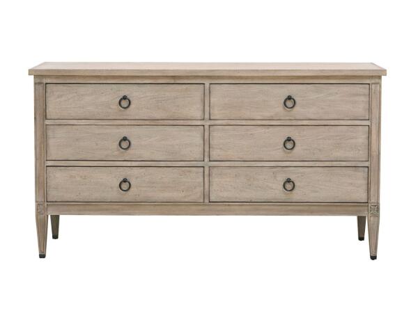 Charlotte Dresser in Washed Elm Dressers Bassett Furniture