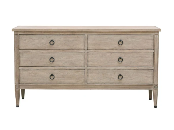 Charlotte Dresser in Washed Elm Dressers Bassett Furniture