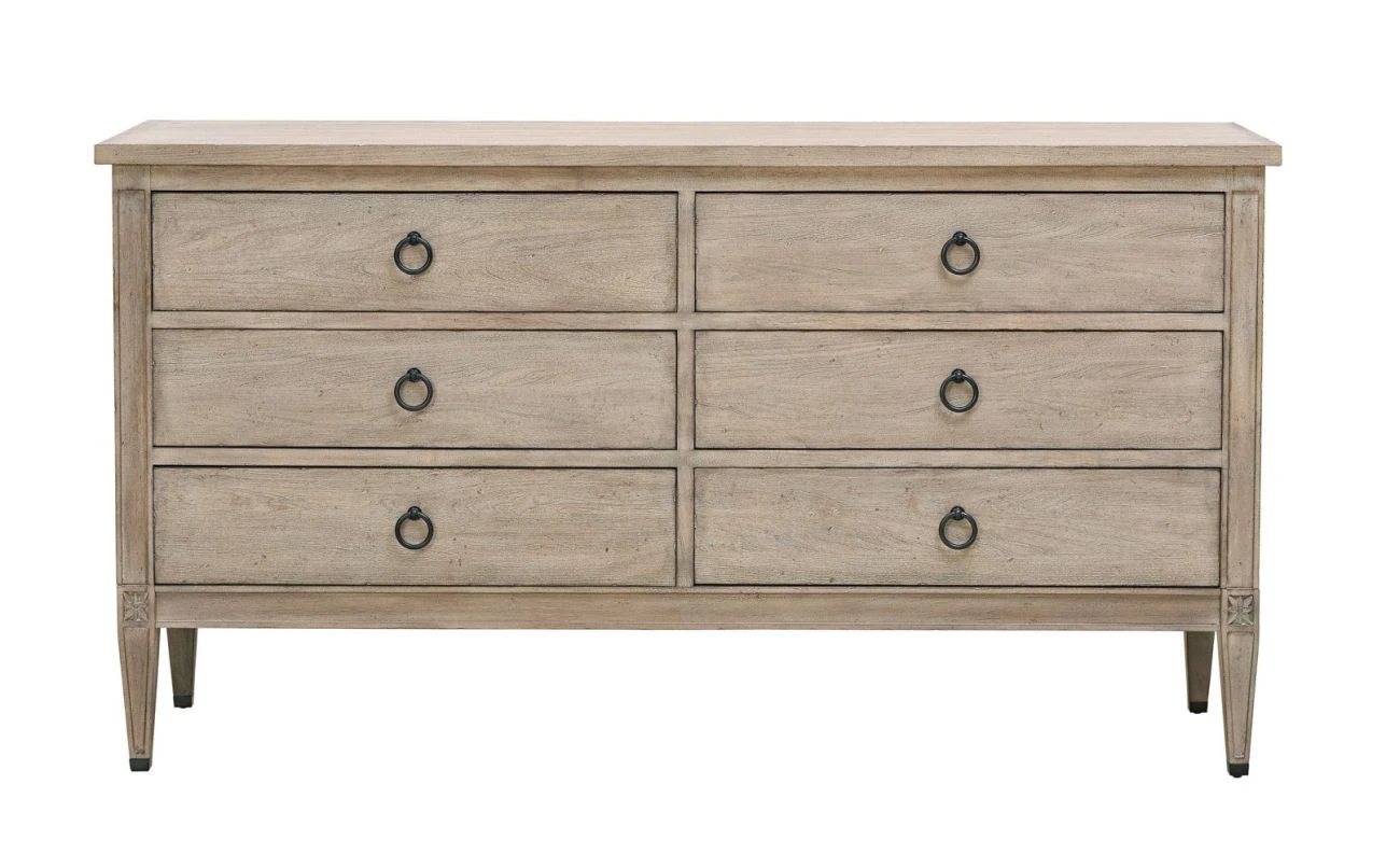 Charlotte Dresser in Washed Elm Charlotte Dresser in Washed Elm - Image 1