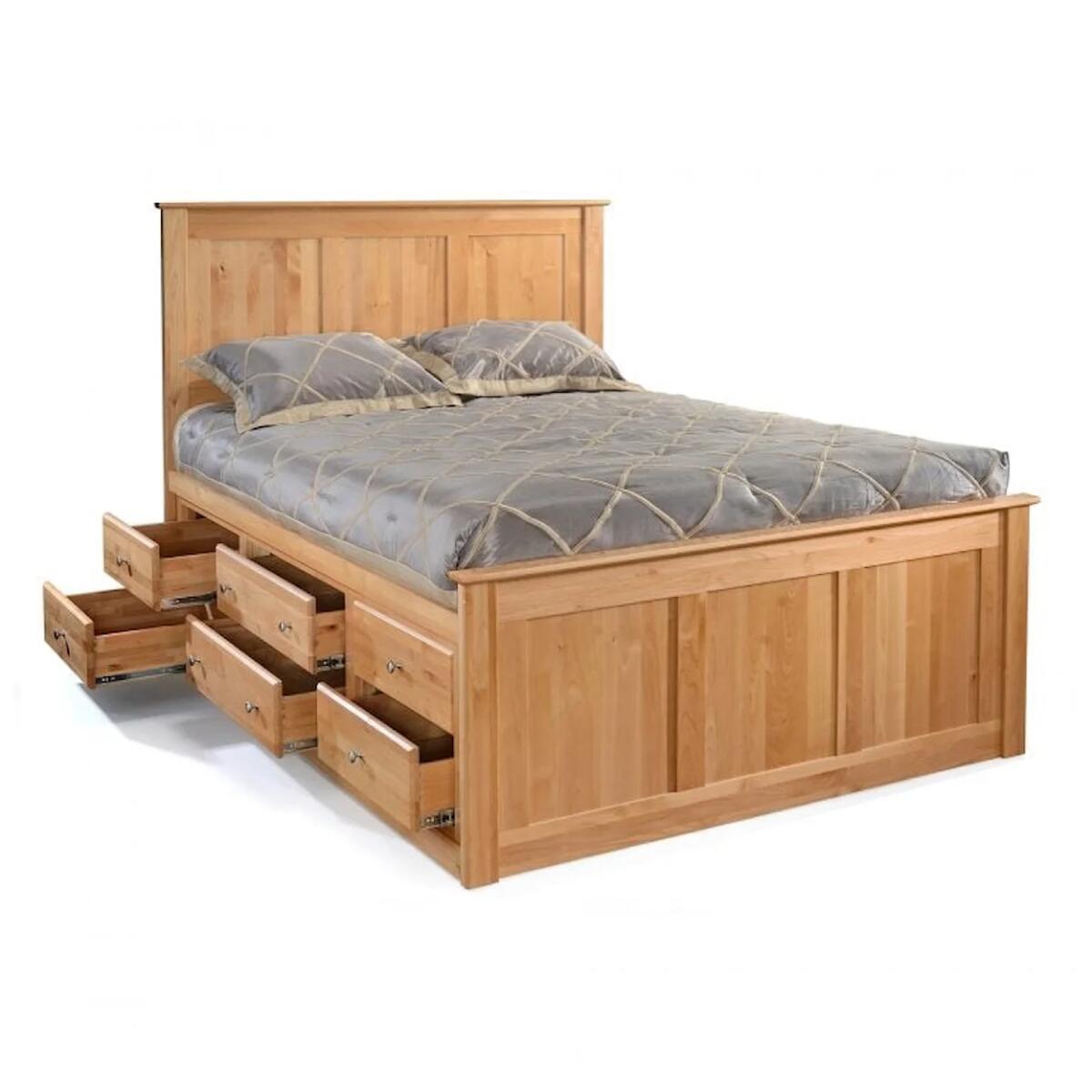 Casual Queen 9-Drawer Chest Bed Casual Queen 9-Drawer Chest Bed - Image 1