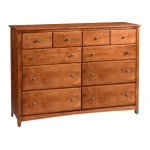 Shaker Tall 10 Drawer Dresser
