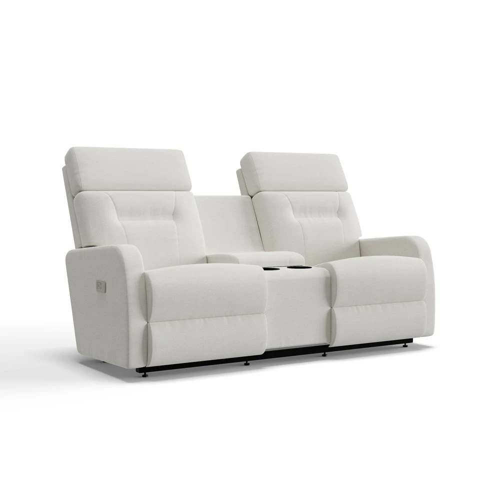 Lennon Power Wall Reclining Loveseat w/ Headrest & Console Lennon Power Wall Reclining Loveseat w/ Headrest & Console - Image 1