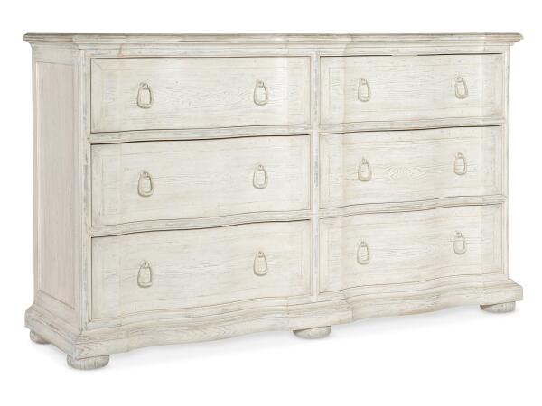 Traditions Six-Drawer Dresser Dressers Hooker Furniture