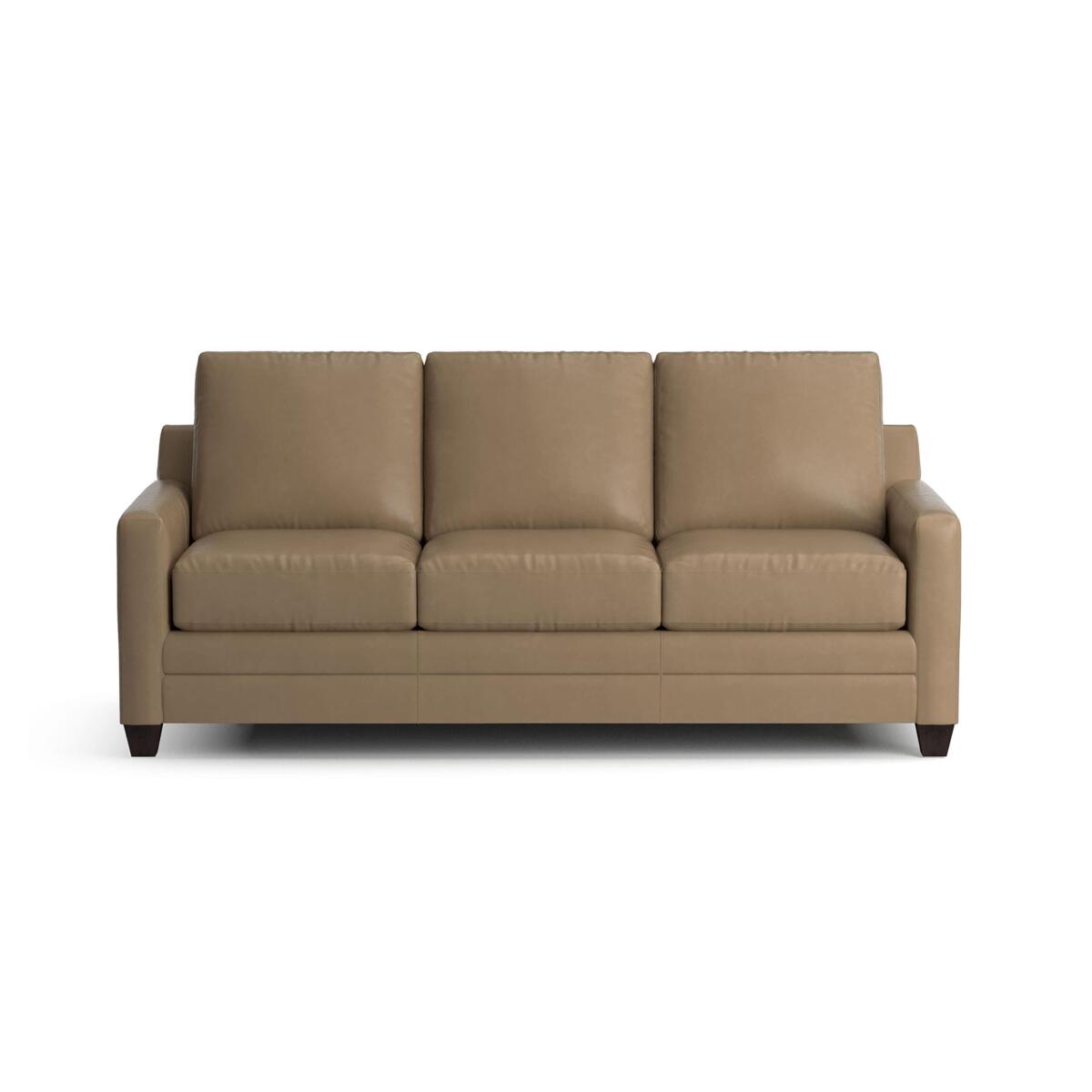 Carolina Leather Thin Track Arm Sofa Sofas Bassett Furniture 2 Carolina Leather Thin Track Arm Sofa Sofas Bassett Furniture 2
