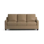 Carolina Leather Thin Track Arm Sofa