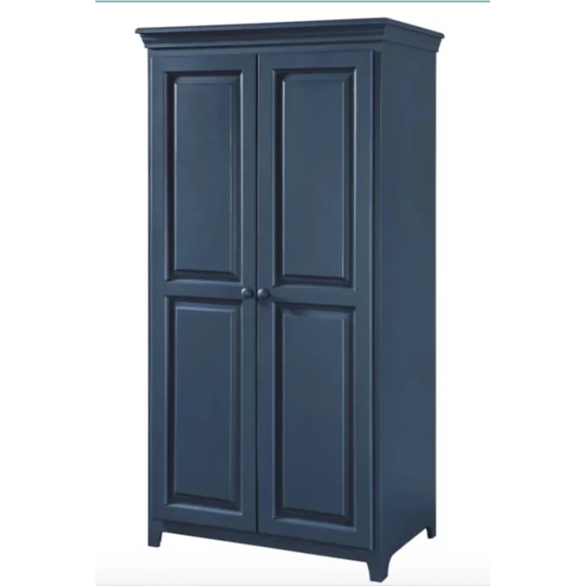 Solid Pine 2 Door Pantry with 4 Adjustable Shelves Dining Storage Archbold Furniture 3