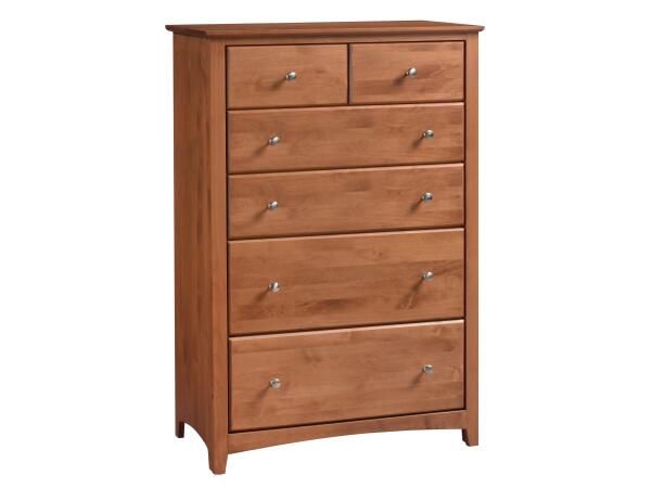 Shaker 6 Drawer Wide & Tall Chest Chests Archbold Furniture