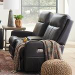 Finley Power Reclining Loveseat w/ Headrest Loveseats Customizable 5