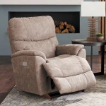 Trouper Power Rocking Recliner w/ Headrest & Lumbar - Image 2