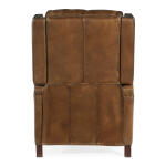 RC Collin Manual Push Back Recliner Recliners Dark Wood 8