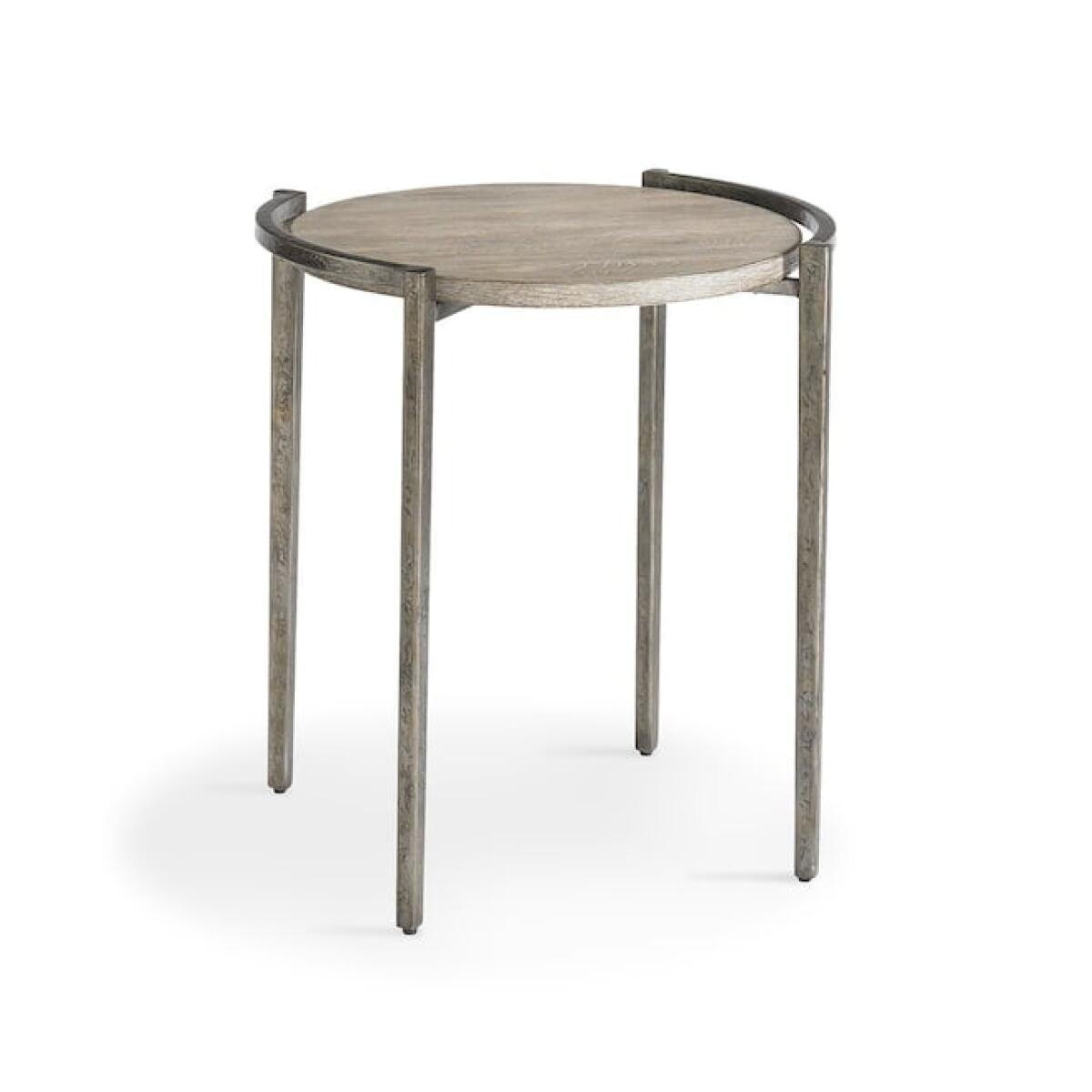 Chelsea Pier Round End Table End tables Bassett Furniture 3