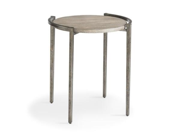 Chelsea Pier Round End Table End tables Bassett Furniture