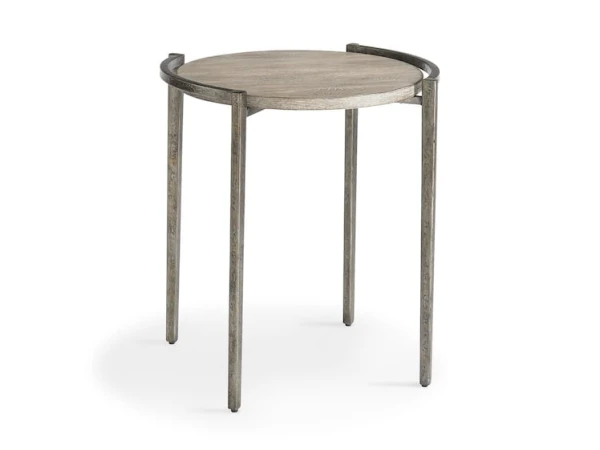 Chelsea Pier Round End Table End tables Bassett Furniture