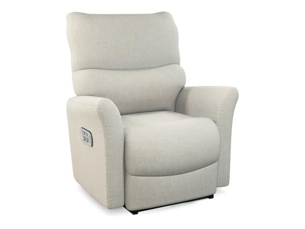 Trouper Power Reclining Loveseat w/ Headrest, Lumbar & Console Loveseats Customizable 9
