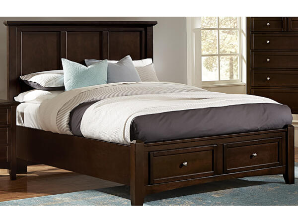 Bonanza Mansion Storage Bed Beds Vaughan Bassett