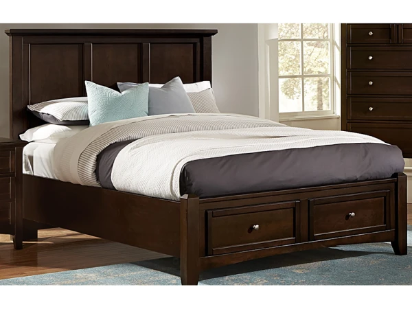 Bonanza Mansion Storage Bed Beds Vaughan Bassett