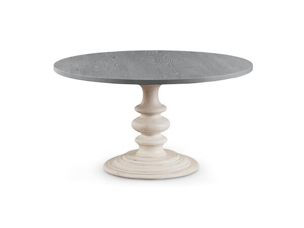 Rowan Oak 60 Inch Round Table Dining Tables Bassett Furniture