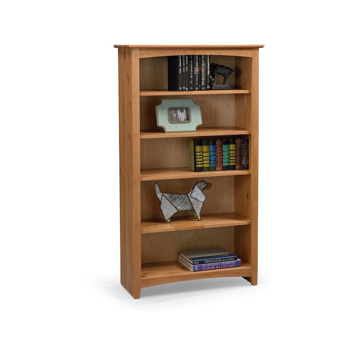 Alder Bookcase 36 x 60 Bookcases Archbold Furniture 2 Alder Bookcase 36 x 60 Bookcases Archbold Furniture 2