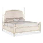 Americana Americana King Upholstered Poster Bed - Image 3