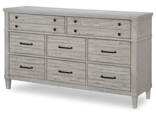Modern Farmhouse 8-Drawer Dresser With Felt-Lined Drawers Dressers Legacy Classic Furniture