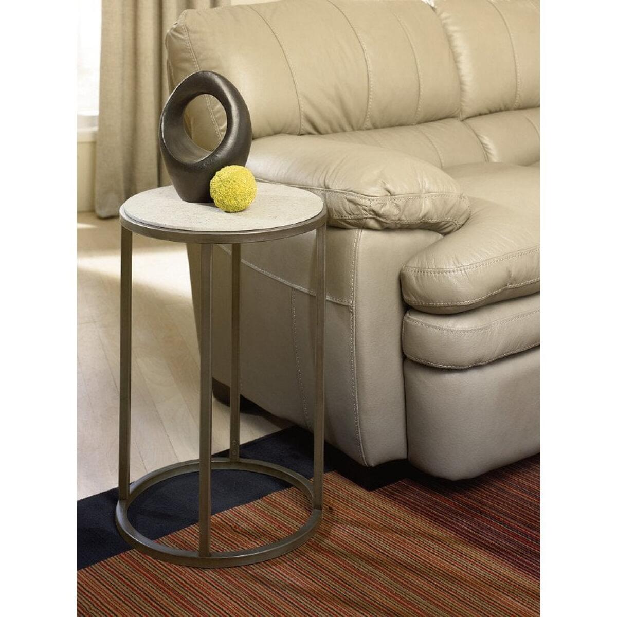 Modern Basics Round End Table Modern Basics Round End Table - Image 1