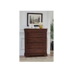 Vista 5 Drawer Chest- Warm Cherry - Image 4