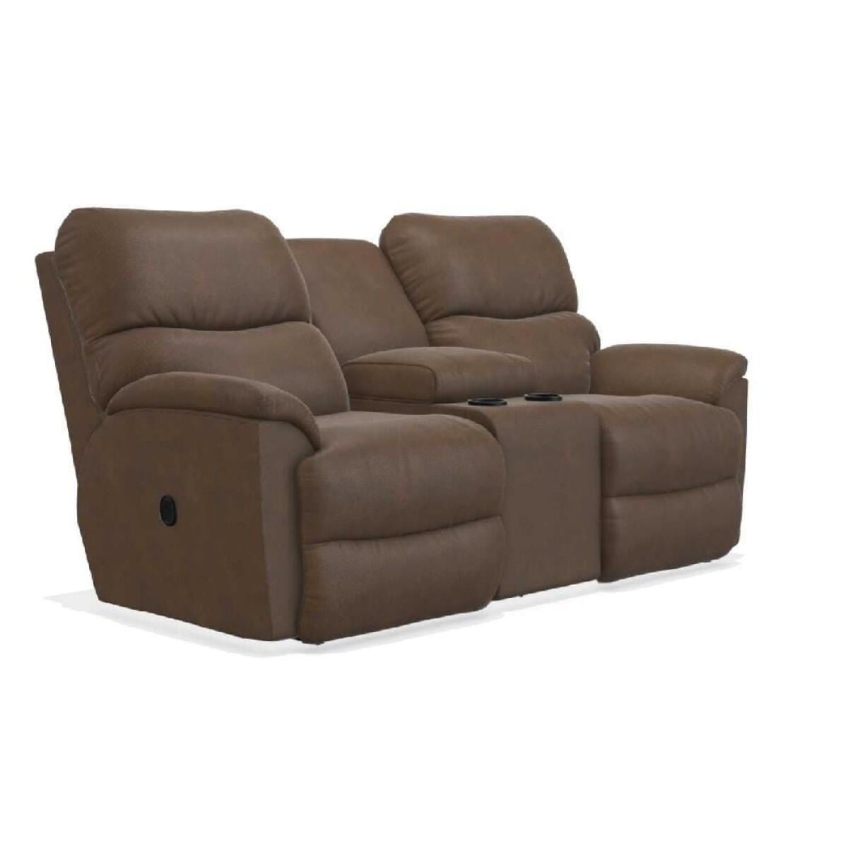 Trouper Reclining Loveseat w/ Console Trouper Reclining Loveseat w/ Console - Image 1