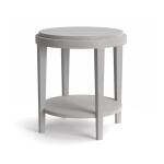 Chelsea Pier Round End Table End tables Bassett Furniture 4