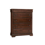 Vista 5 Drawer Chest- Warm Cherry Chests Vaughan Bassett 10