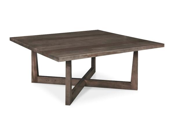 Liam Maple Square Cocktail Table Cocktail & Coffee Tables Bassett Furniture