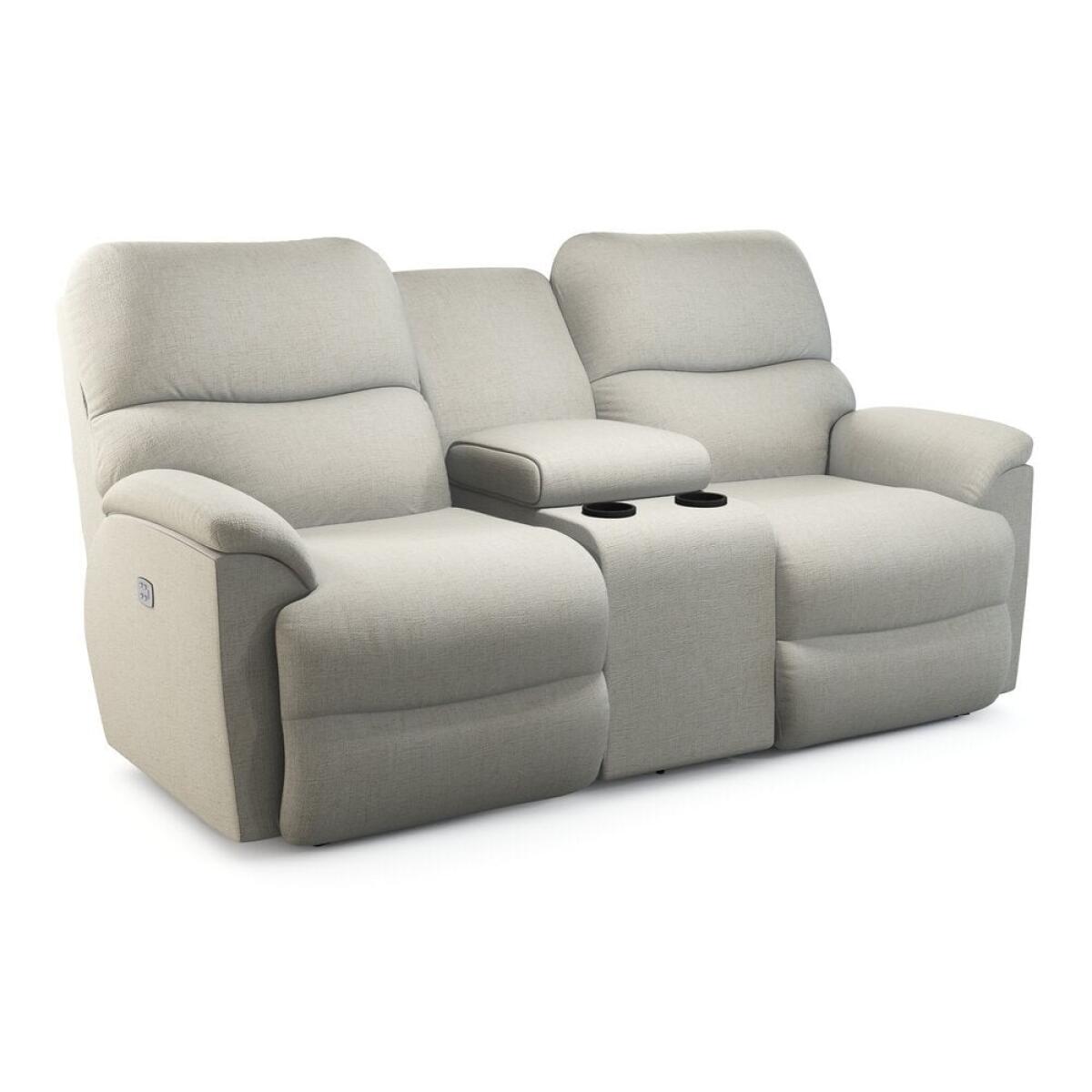 Trouper Power Reclining Loveseat w/ Headrest & Console Loveseats Customizable 2 Trouper Power Reclining Loveseat w/ Headrest & Console Loveseats Customizable 2