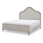 Queen Upholstered Panel Bed