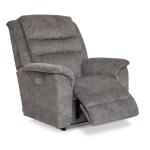 Rosewood Power Rocking Recliner w/ Headrest Recliners Customizable 5