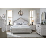 Upholstered Panel Bed, King - Image 2