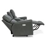 Apollo Power Reclining Sofa w/ Console Headrest & Lumbar Sofas Customizable 14