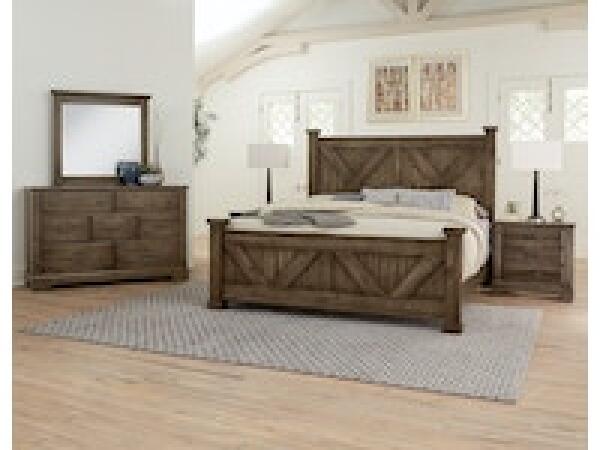 Artisan & Post Queen X Bed With X Footboard 170-557-755-922 Beds Vaughan Bassett 5
