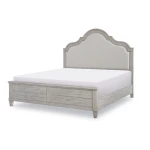 Upholstered Panel Bed, King - Image 3