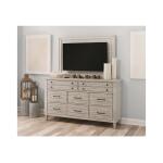 Modern Farmhouse Dresser With TV Frame Dressers Legacy Classic Furniture 5