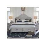Modern Farmhouse Queen Arched Panel Bed With Storage Footboard Beds Legacy Classic Furniture 7