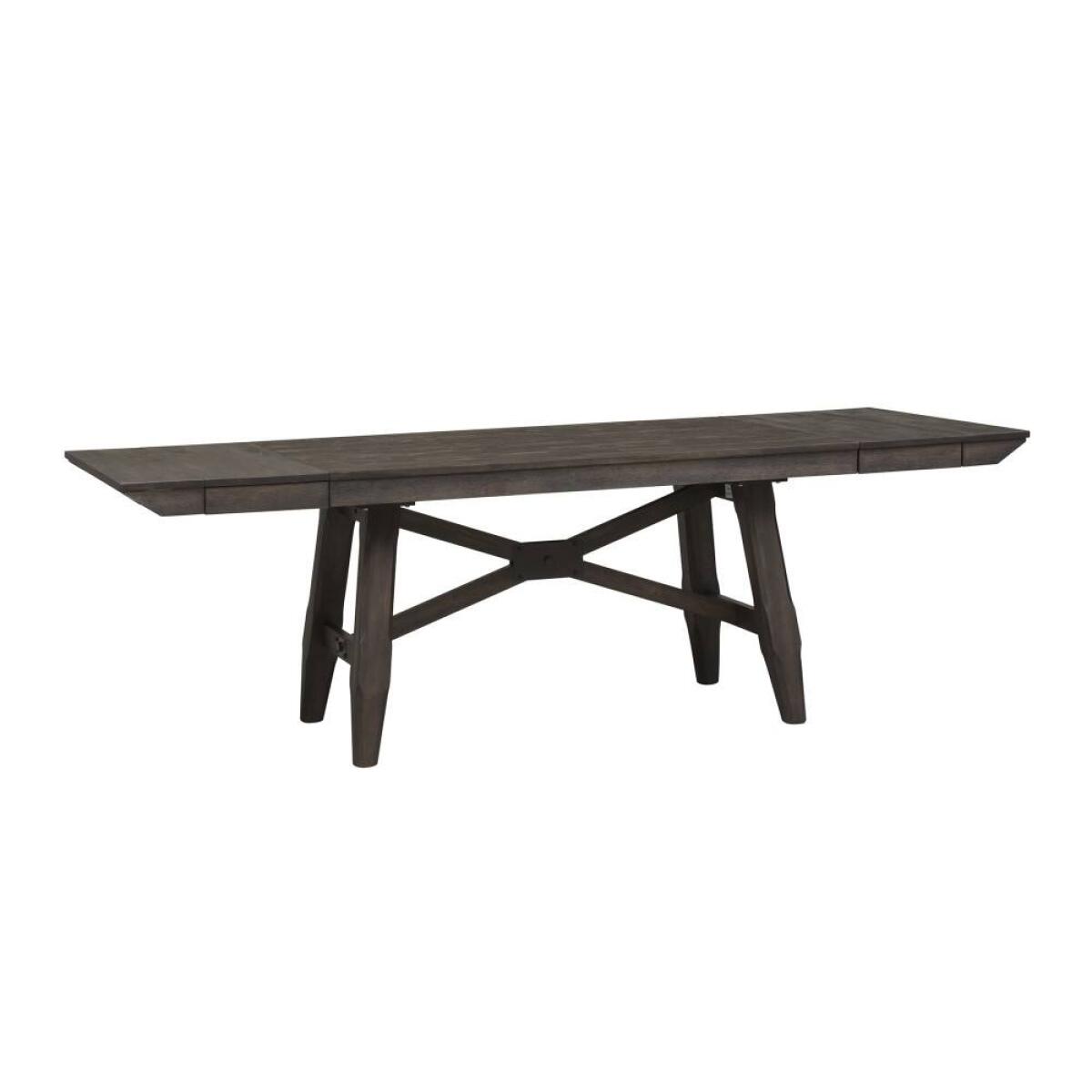 Double Bridge 6 Piece Trestle Table Double Bridge 6 Piece Trestle Table - Image 1