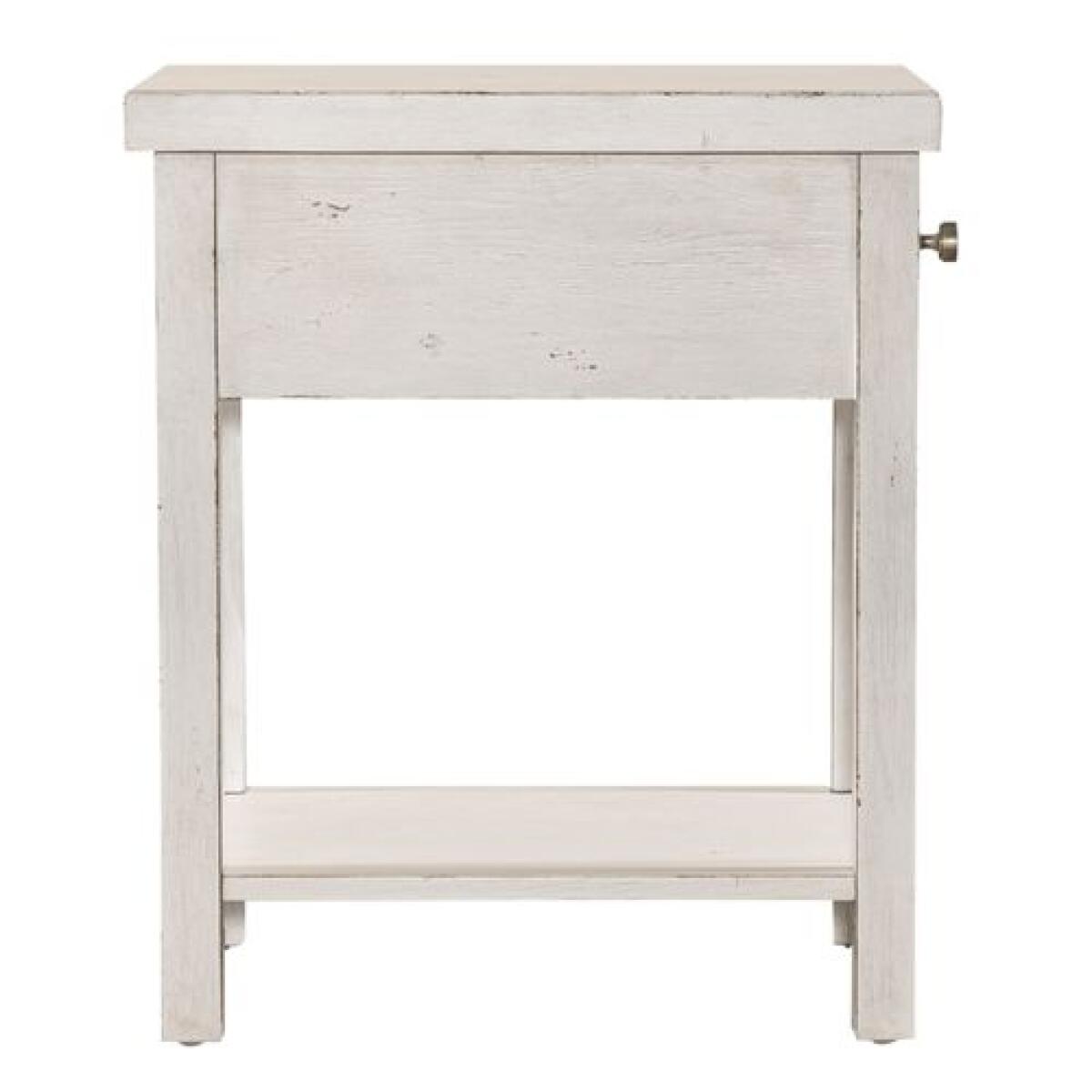 Modern Farmhouse Drawer Chair Side Table Chairside Tables Liberty Furniture 10