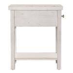 Modern Farmhouse Drawer Chair Side Table Chairside Tables Liberty Furniture 15